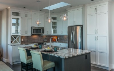 This kitchen is an example of interior design options at The Gales