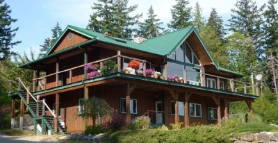 Quadra Island custom home for sale